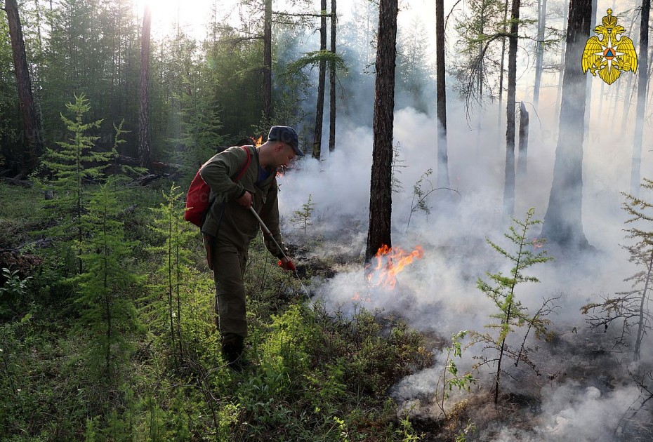 308 пожаров действуют в Якутии