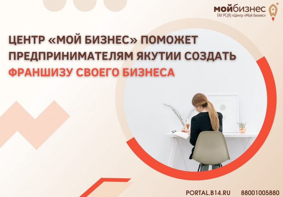 Центр «Мой бизнес» поможет предпринимателям Якутии создать франшизу своего бизнеса