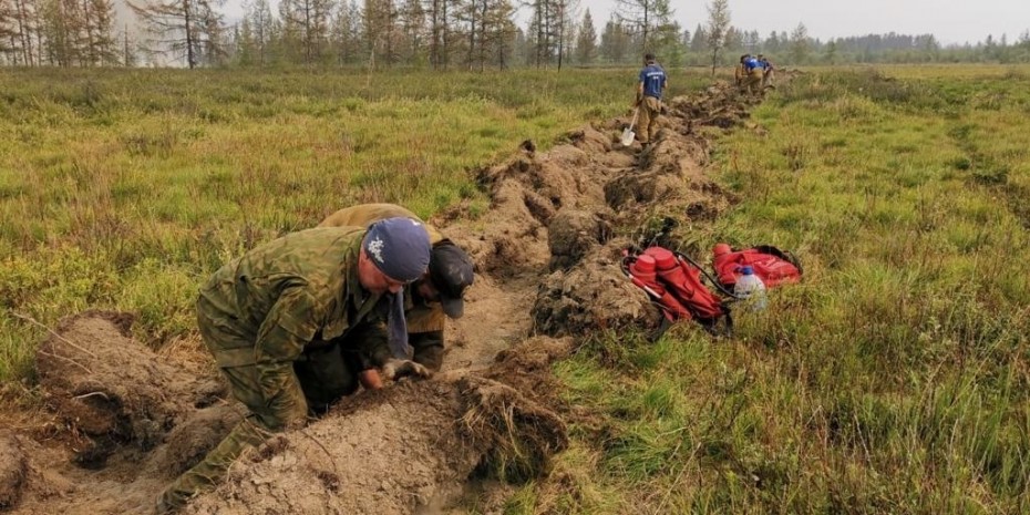 181 лесной пожар действует в Якутии