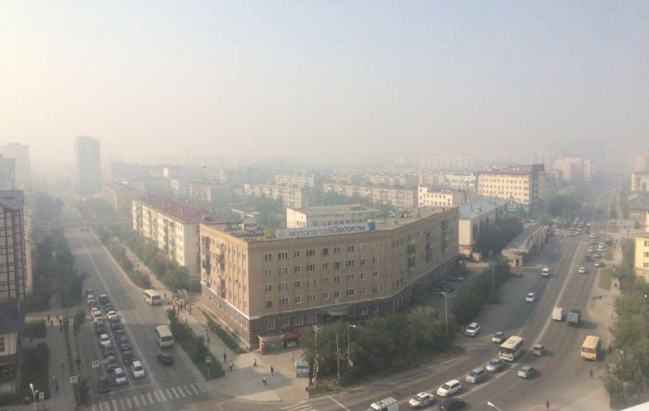 Очень высокая концентрация загрязняющих веществ регистрируется в воздухе в Якутске по данным Роспотребнадзора