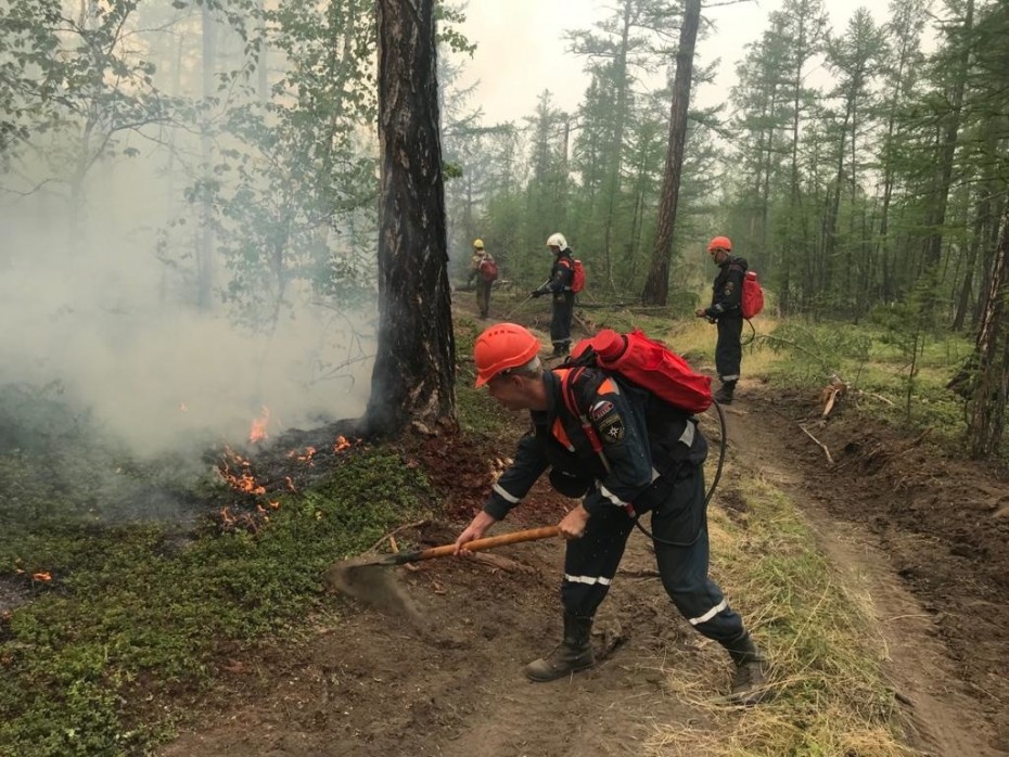 О пожарной обстановке в Намском районе и на территории города Якутска