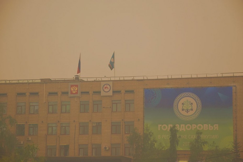 Сильное загрязнение воздуха продуктами горения фиксируется в 14 населенных пунктах Якутии