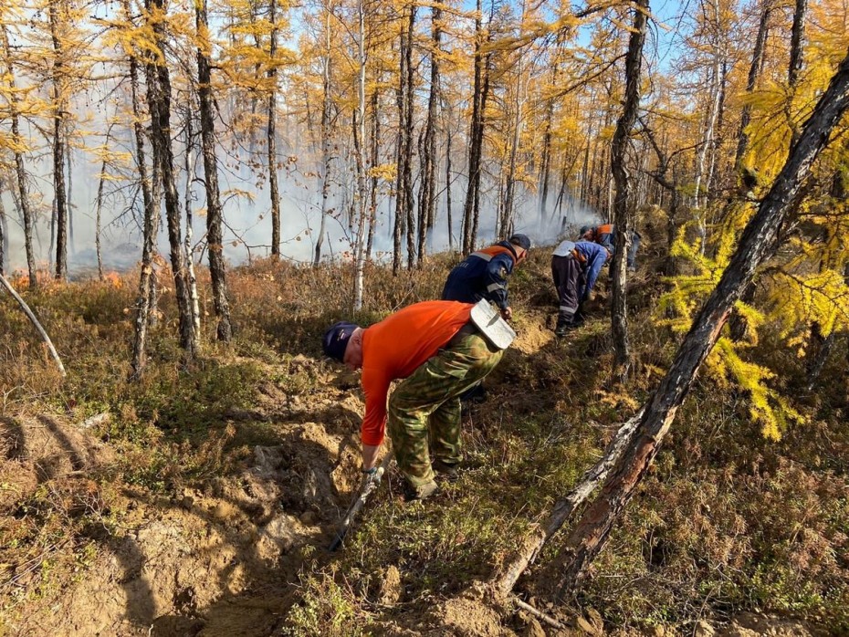 По данным авиалесоохраны в Якутии действует 6 лесных пожаров