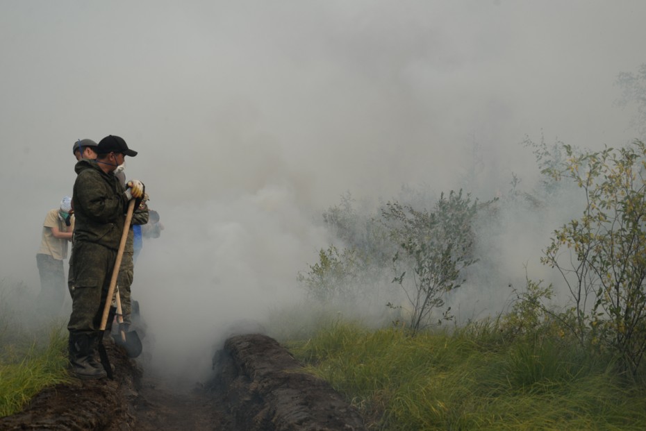 Президент России наградил якутян за работу по тушению лесных пожаров