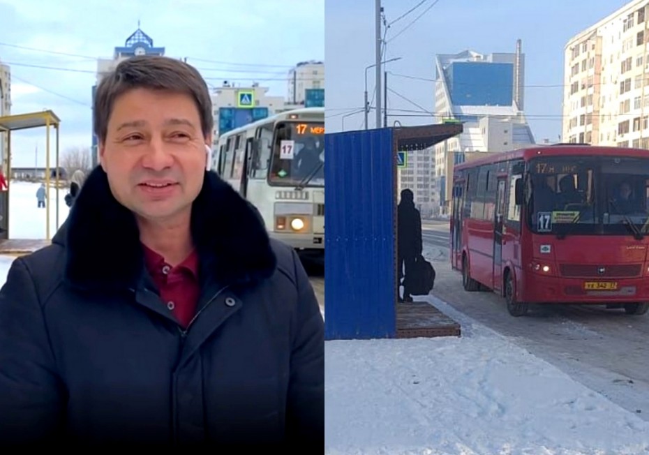 «Давайте созидать, а не разрушать!»: Владимир Федоров в День народного единства установил автобусную остановку