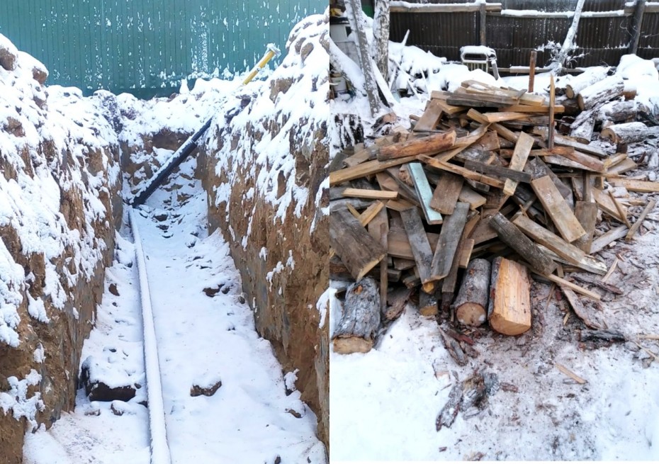 Газификация квартала «Северный» в Якутске переносится на лето – многодетные продолжают жечь дровами