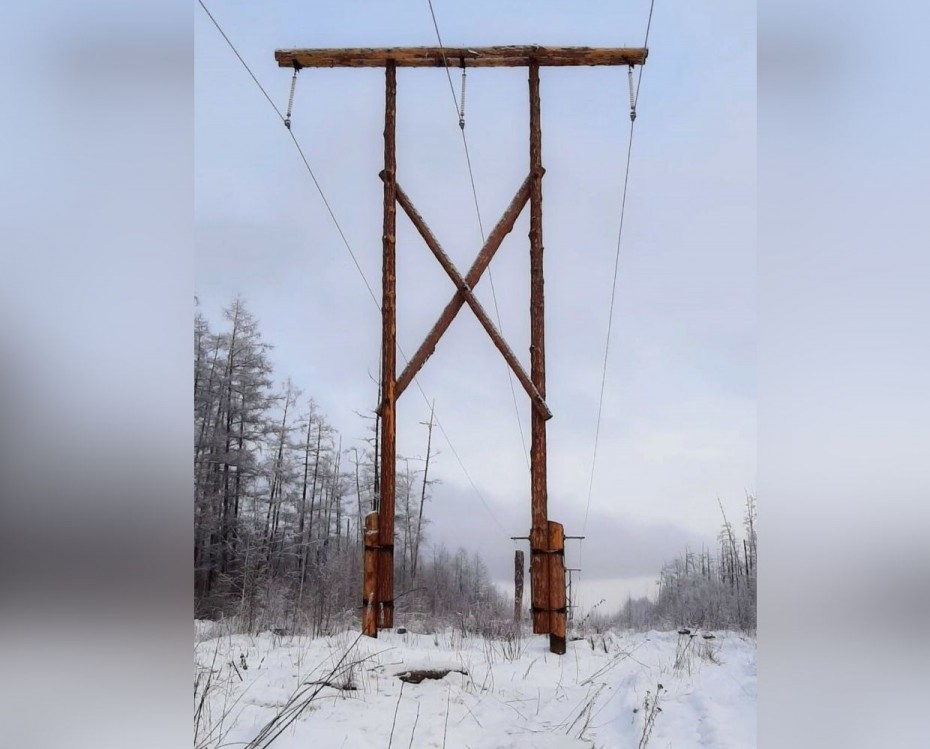 Энергетики выяснили причину аварии на линии электропередачи в заречных районах Якутии