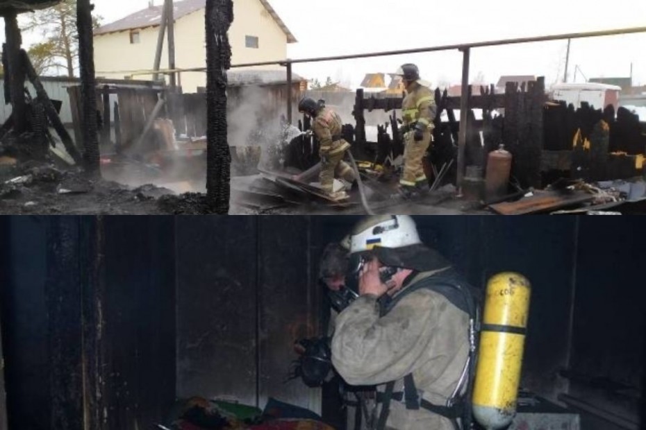 Гараж в Чурапчинском и дом в Амгинском районах пострадали от огня