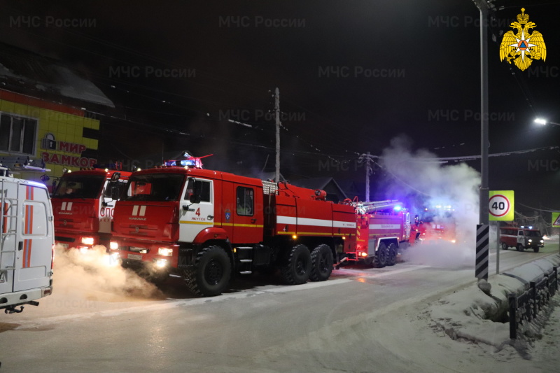 На территории Якутии с начала 2022 года наблюдается рост пожаров в жилом секторе