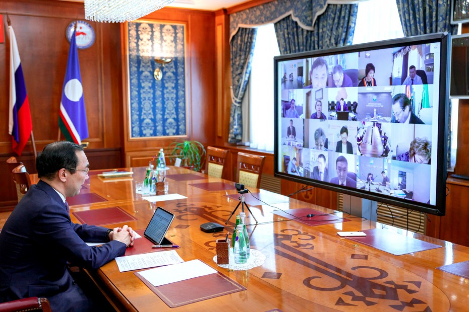 Айсен Николаев заявил о стабилизации ситуации по COVID-19 в Якутске
