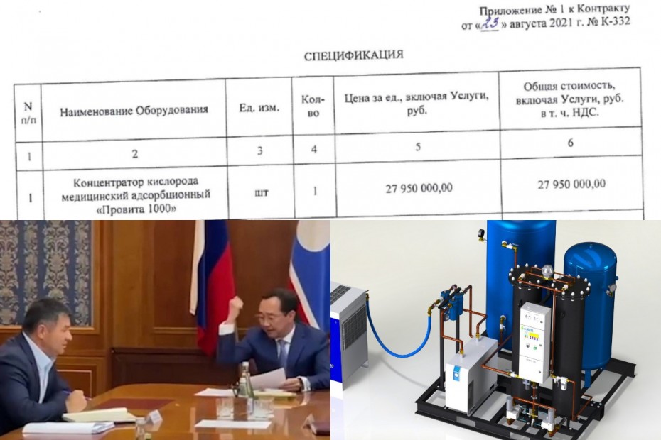 Ответ не по сути вопроса: Минздрав Якутии прокомментировал скандал с закупкой кислородного оборудования по высоким ценам