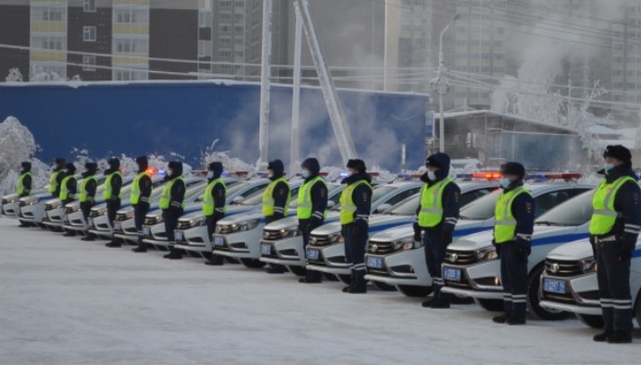 Автопарк ГИБДД Якутии пополнился новыми автомобилями