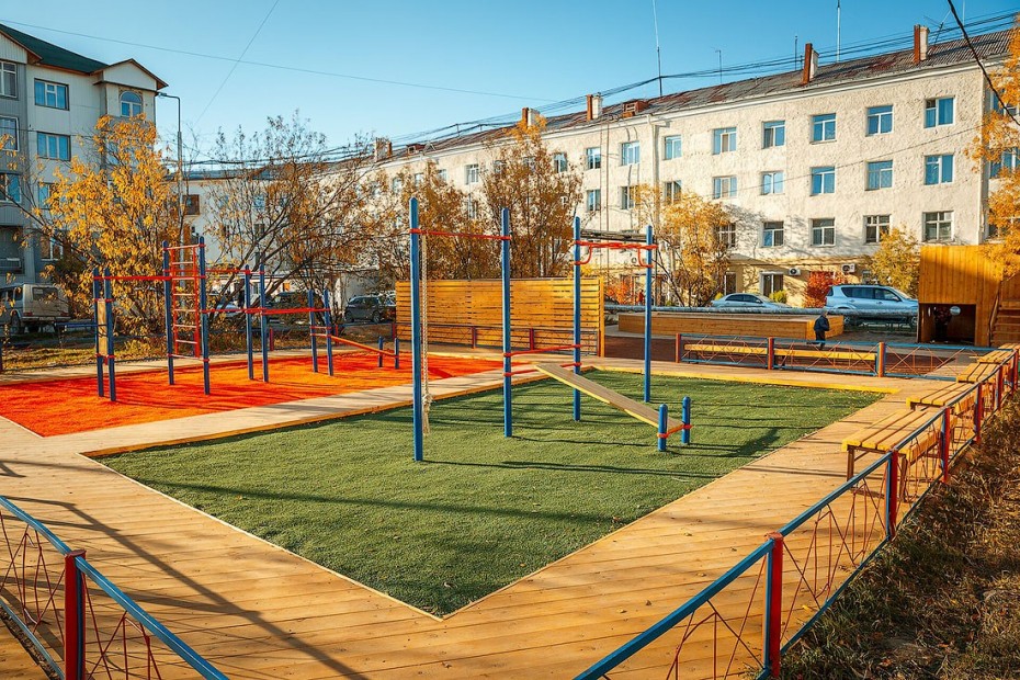 75 дворов отремонтируют в 2022 году в Якутске