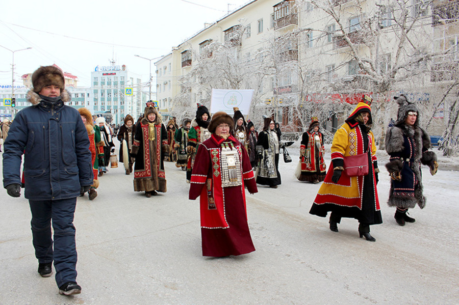 Улица Дзержинского в Якутске будет временно перекрыта в связи с шествием в национальных костюмах