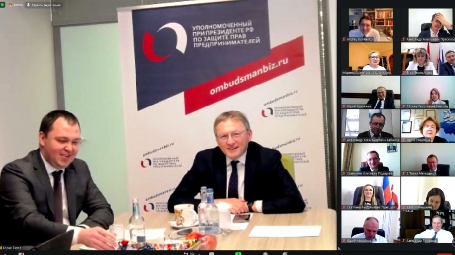 Борис Титов предложил создать в регионах штабы бизнес-омбудсменов