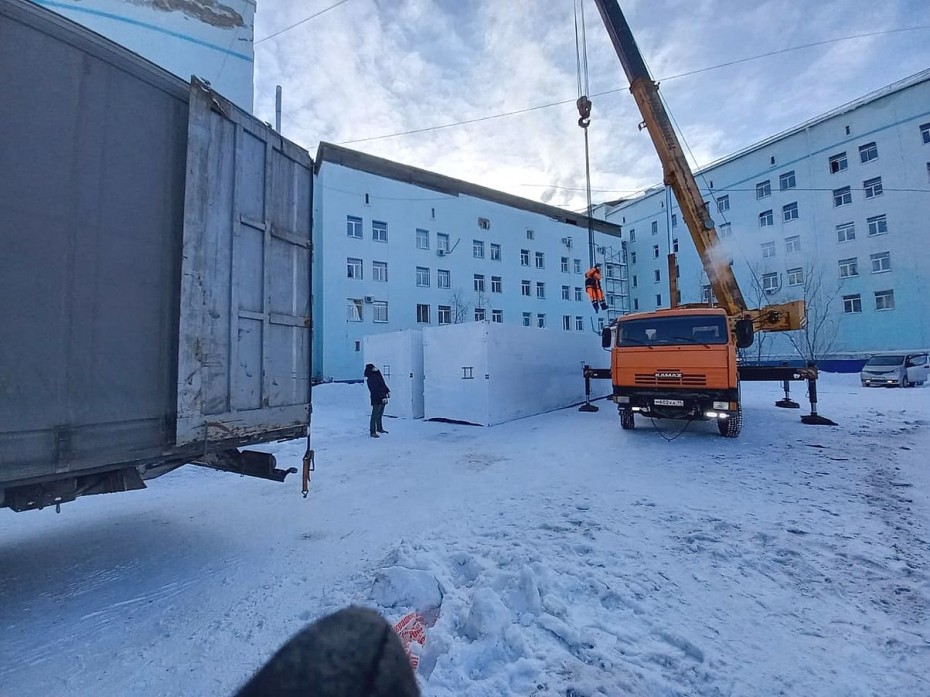 10 кислородных станций дополнительно доставлены в Якутию