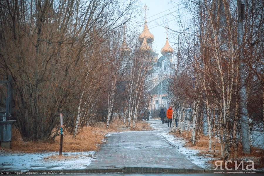 ЯСИА: В конце недели в Якутске потеплеет до минус одного градуса