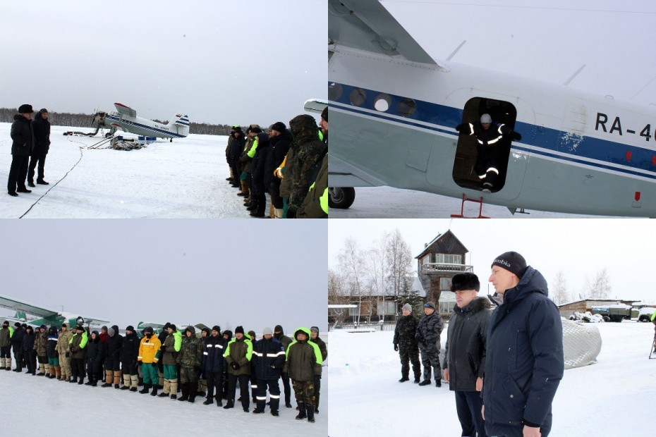 Первый прыжок с парашютом совершили новобранцы Авиалесоохраны в Якутии