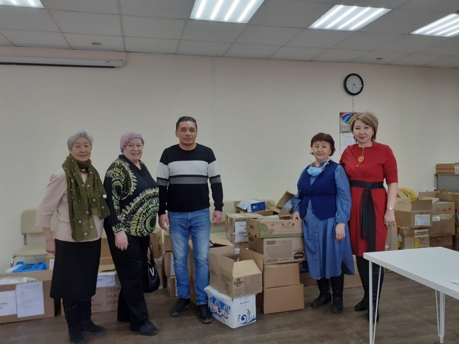 Якутяне отправляют гуманитарную помощь российским военнослужащим
