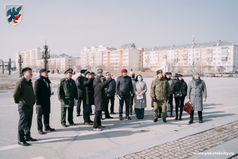 В Якутске идет подготовка к празднованию Дня Победы