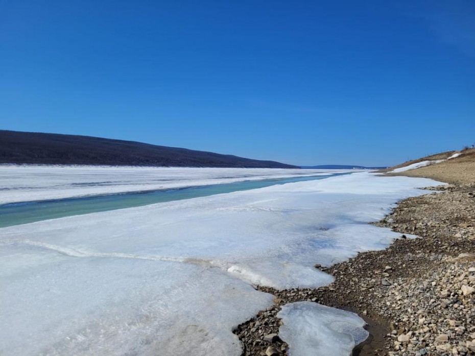 На 69 км за сутки продвинулся ледоход на реке Лена