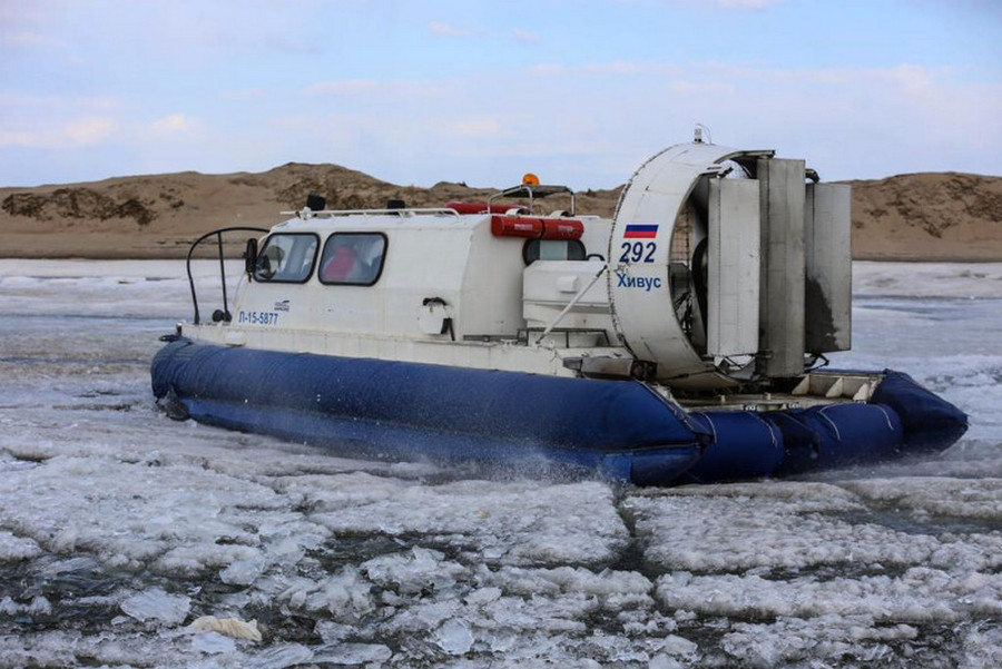 Минтранс: Перевозки по реке Лене выполняются с пересадкой на аэроботов и судами на воздушной подушке