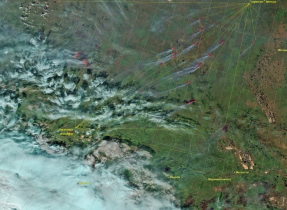 В Якутии начинает работу модуль «Лесные пожары» ИАС системы «Оперативный мониторинг ЧС»