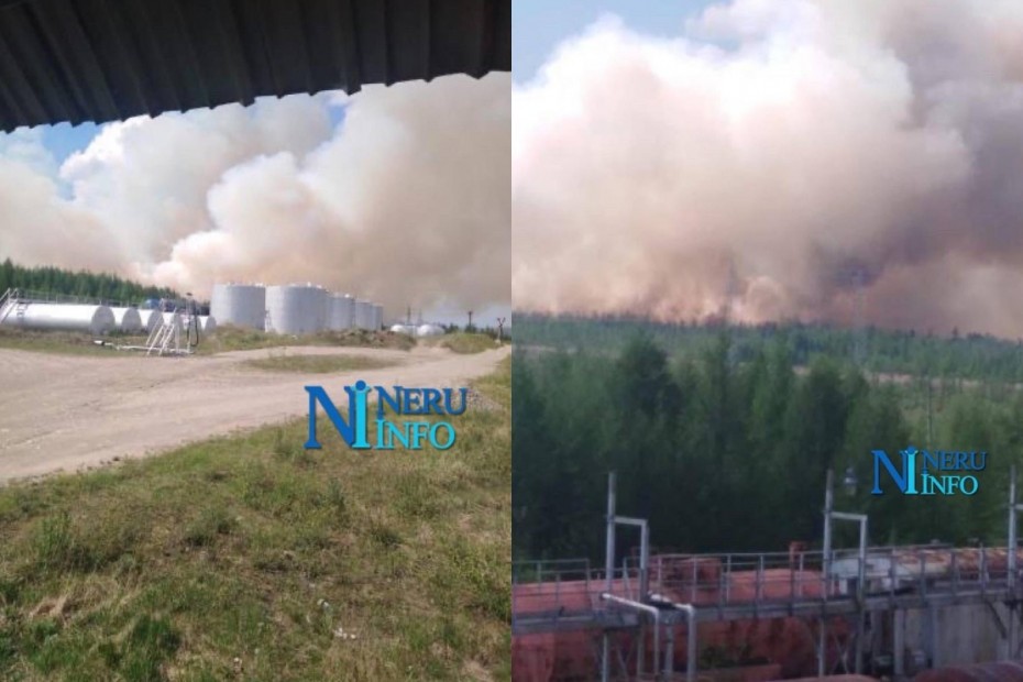 Лесной пожар угрожавший нефтебазе в Нерюнгринском районе ликвидирован