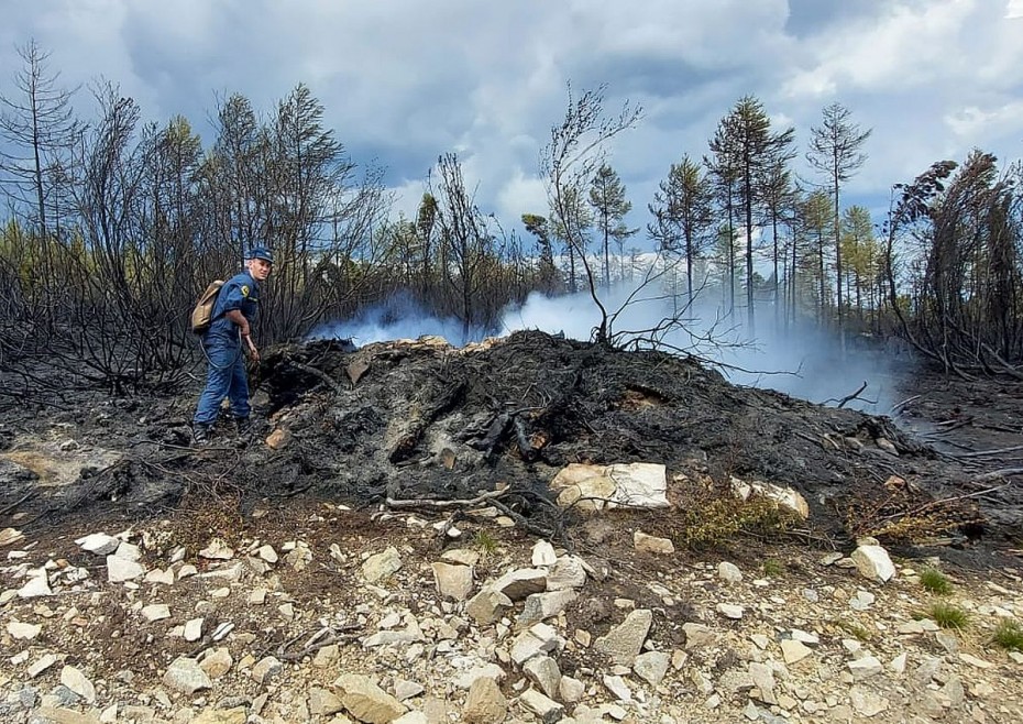 За сутки в Якутии ликвидировано пять лесных пожаров