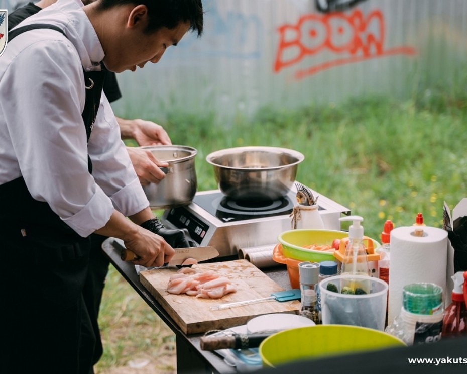 На фестивале «Sakha Street food» участники представили продукцию собственного производства