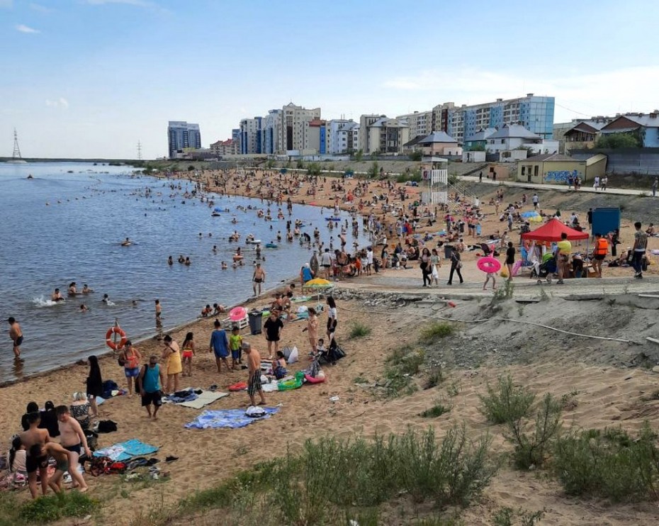 Мэрия Якутска: Городской пляж откроют на этой неделе