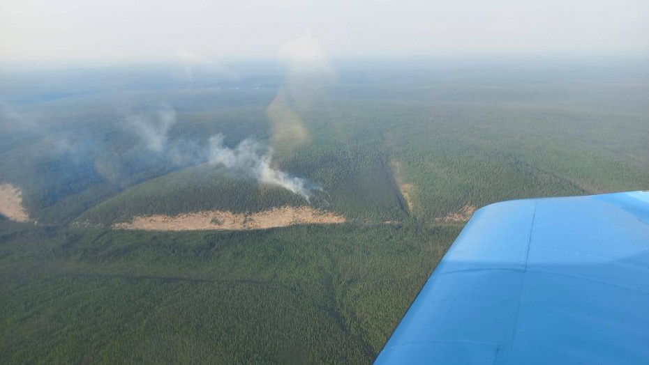 В тушении лесных пожаров на Ленских столбах задействованы 103 человека