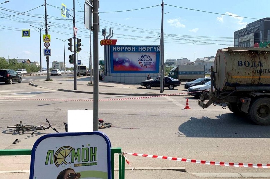 13-летний велосипедист погиб в результате ДТП в Якутске