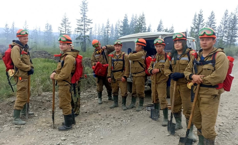 Служба спасения Якутии: Локализован природный пожар в Оймяконском районе