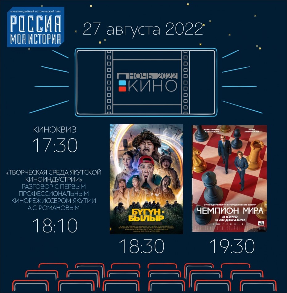 В День российского кино в Якутии откроются три новых кинозала