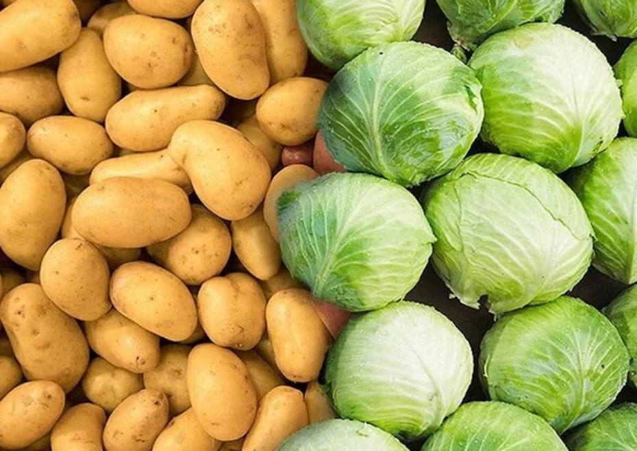 Картофель и капуста подешевели в октябре в Якутии