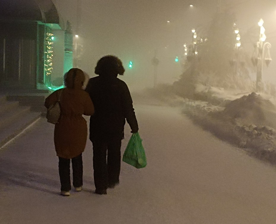 Якутское УГМС: Морозы до -55 градусов в Центральной Якутии продержатся до 27 января