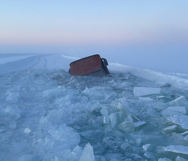 Управление ГО и ЧС города Якутска напоминает о допустимой грузоподъемности на ледовых переправах