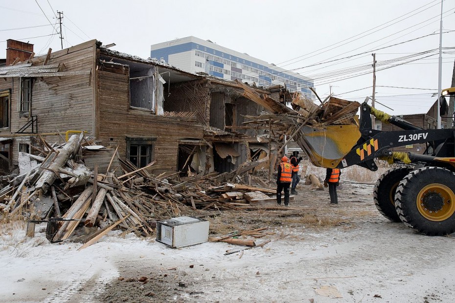 Более 5000 человек будет переселено из ветхого и аварийного жилья в нынешнем году в Якутии