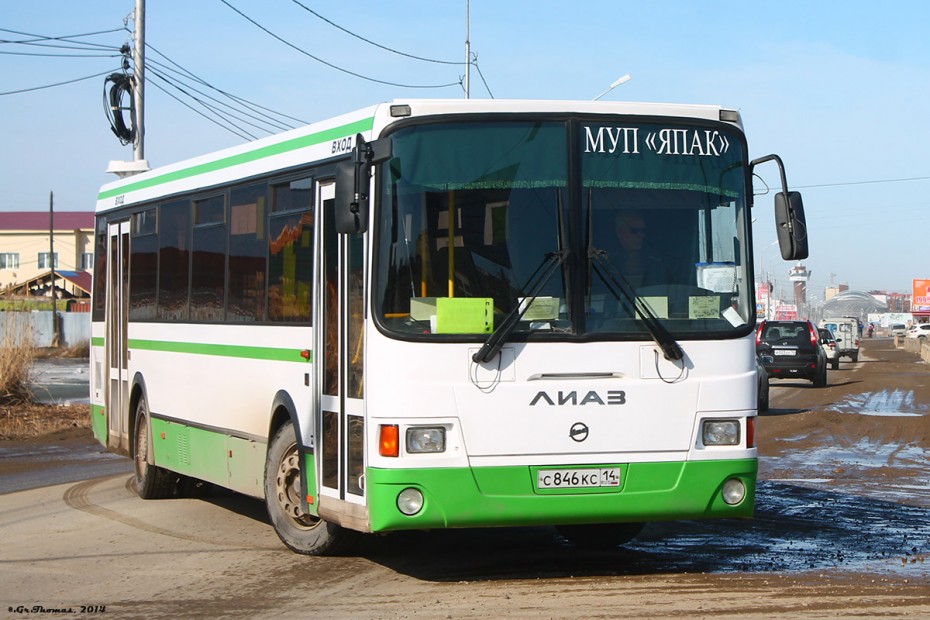 С 29 апреля будет организовано движение автобусного маршрута № 124 до дачных участков Намцырского тракта