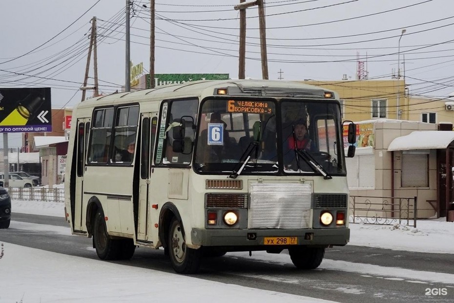 Изменена схема движения маршрутного автобуса № 6