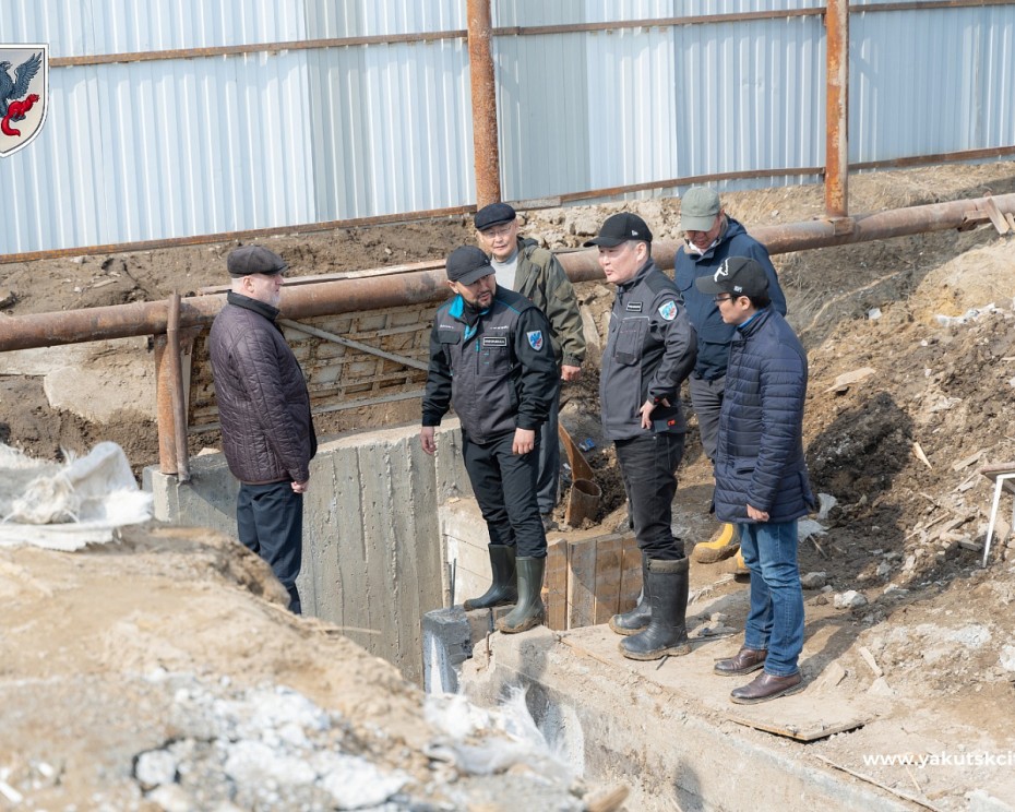 Евгений Григорьев проверил готовность гидротехнических сооружений к пропуску талых вод