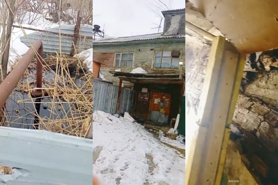 Всё в воде – стены гниют: Жильцы дома по улице Бабушкина, 9 опасаются обрушения