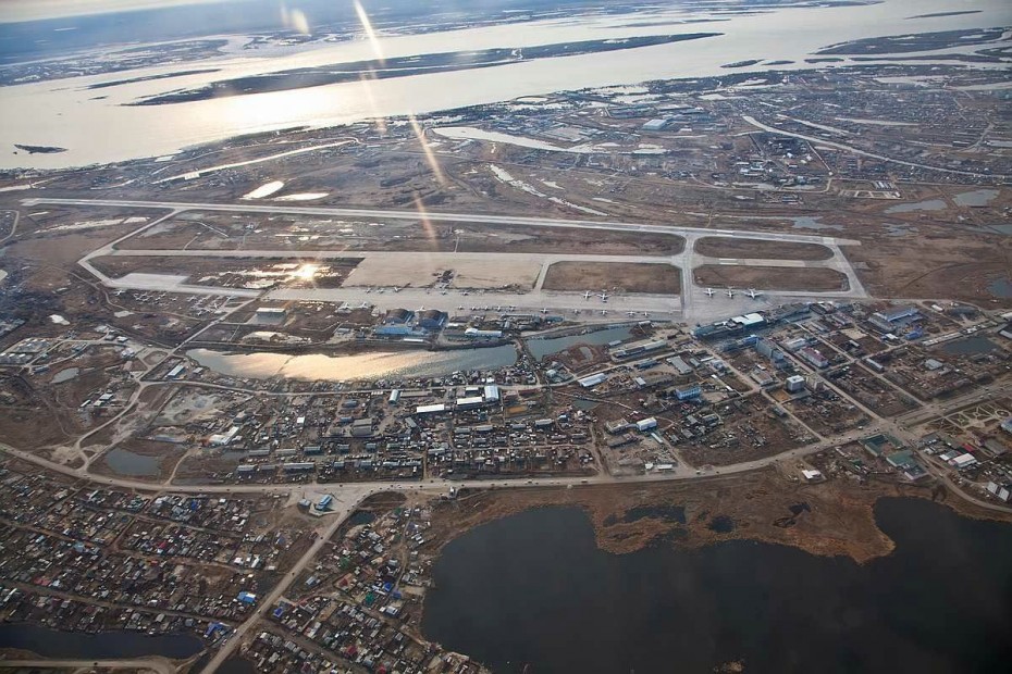 В аэропорту Якутска начинается завершающий этап реконструкции взлетно-посадочной полосы