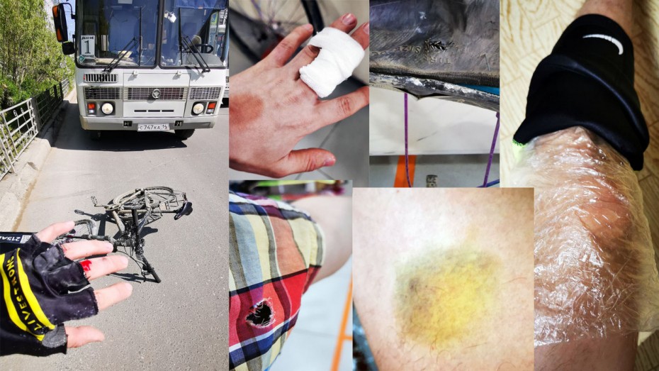 Якутское велосообщество: Водитель автобуса Якутска сбил велосипедиста и теперь скрывается