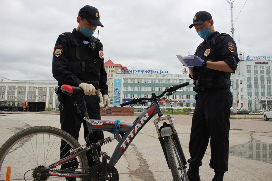 Житель Якутска попался на краже двух велосипедов