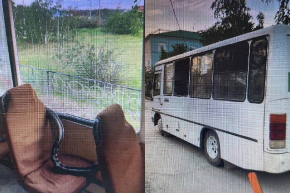 Пожилой пассажир выпал вместе с окном из автобуса на дорогу в Якутске