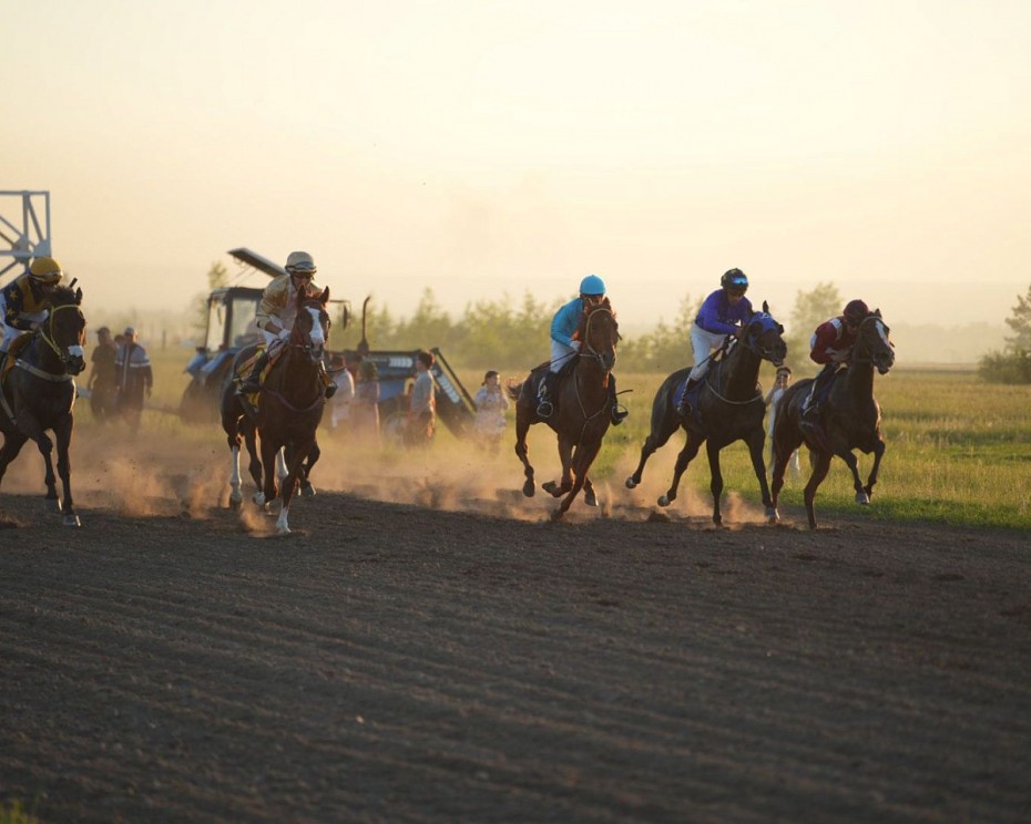 В конных скачках на призы главы города Якутска победил конь Буойун из Амгинского улуса
