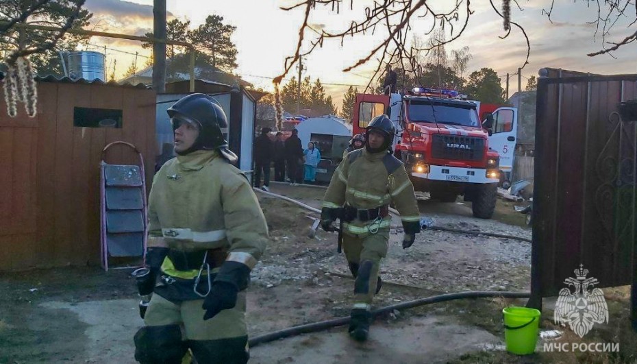 Возгорания в Чульмане, Улахан-Ане и Якутске ликвидировали пожарные 1 июня
