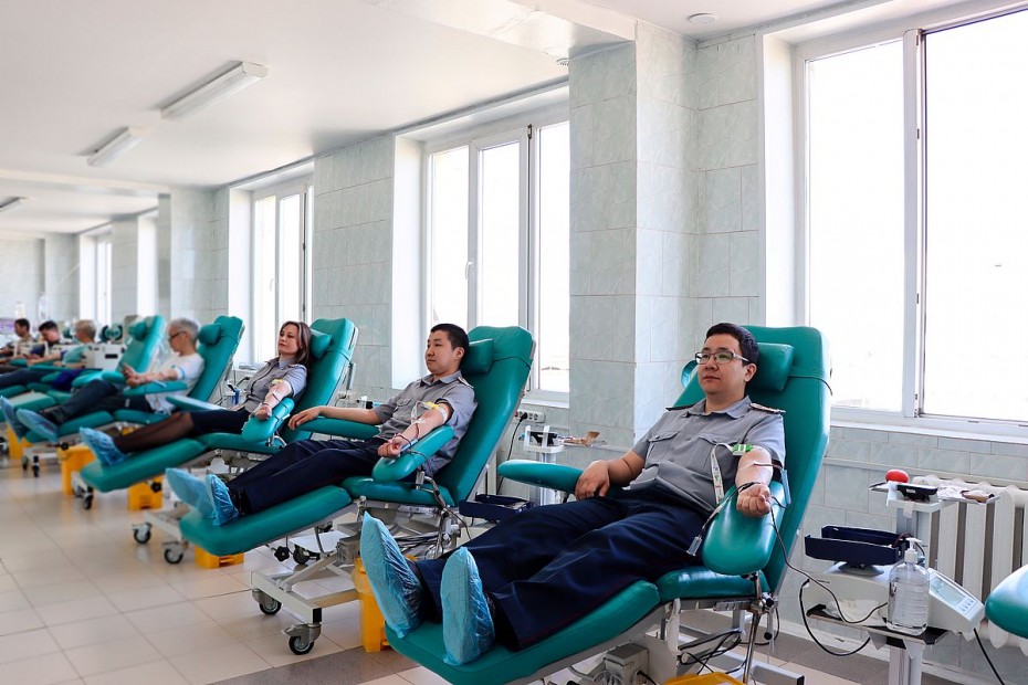 Сотрудники УФСИН стали донорами крови